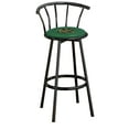 thumbnail image 1 of The Furniture King Bar Stool Black Metal with an Outdoor Adventure Themed Decal (Fishing Green - Green), 1 of 1