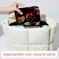 thumbnail image 6 of Cherry Velvet Portable Storage Box with Removable Compartment: Display Case, Jewelry Box, and Jewelry Stand - Gift, 6 of 7