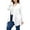 White, variant on Uvplove Women's Fall Lightweight Long Sleeve Knit Cardigan with Pockets,US X-Large in Black