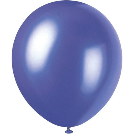 (3 pack) Pearlized Latex Balloons, 12 in, Concord Purple, 3-Pack (24 Balloons)