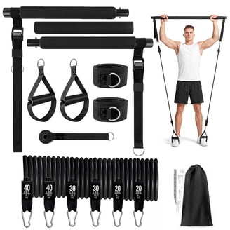 Kenjita Pilates & Fitness Resistance Bar - Pack of 8 - Walmart.com