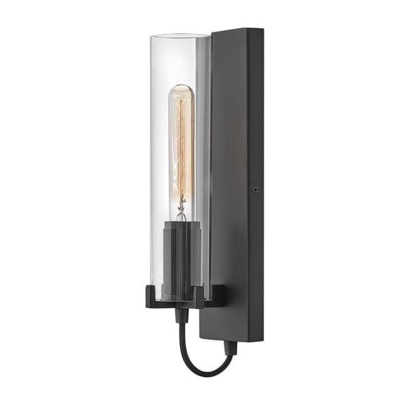 1 Light Wall Sconce-Black Finish Hinkley Lighting 37850Bk
