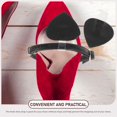 thumbnail image 3 of Friction Reduction Strap for Shoes Black Microfiber Designed for Dancing 2 Pairs, 3 of 5