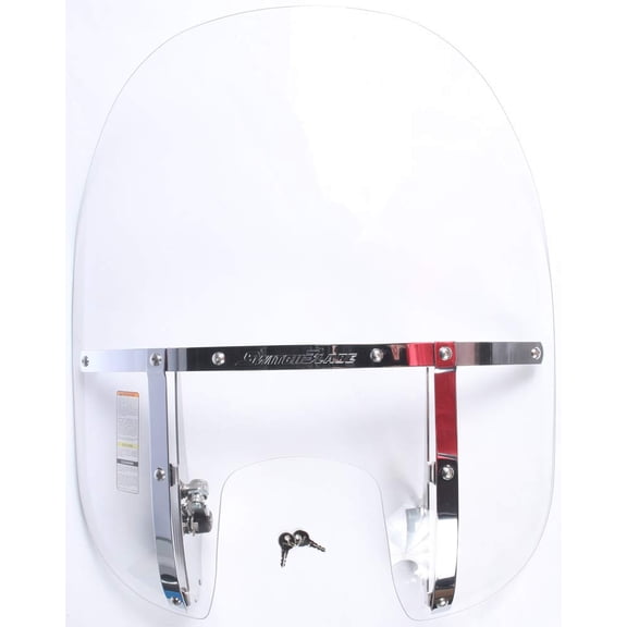 National Cycle Switchblade 2-Up Windshield, Clear N21117 N21117A