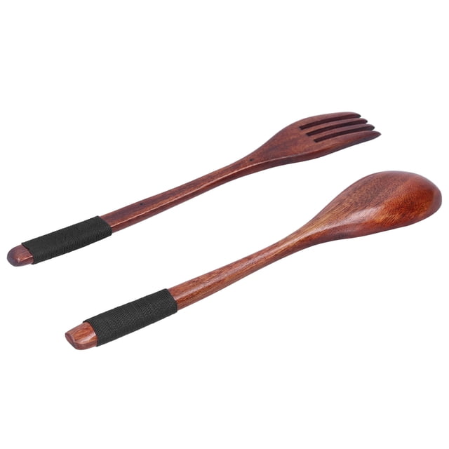 Cubiertos de madera, juego de cubiertos de estilo japonés, cucharilla de madera para sopa, herramienta de cocina, valor inmejorable