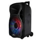 thumbnail image 4 of beFree Sound Altavoz PA portátil para fiestas con Bluetooth, recargable, de 12 pulgadas, 2500 vatios, con luces iluminadoras, negro, altavoz portátil BFS-12, 4 of 5