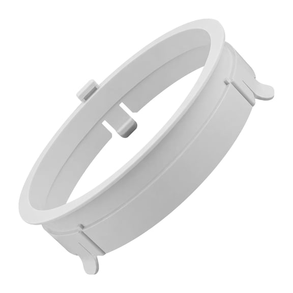 Portable AC Exhaust Hose Coupler,5.9 inch Air Conditioner Unit Vent Tube Connector Portable Air Conditioning Interface Adapter Accessories Parts,Mobile Unit Vent Tube Connection Fitting (White)