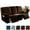 Coffee, variant on TOPCHANCES 3 Seats Recliner Sofa Slipcover, 8 Pieces Recliner Cover with Side Pocket, Non-Slip 3 Cushion Couch Cover Furniture Protector, Dark Grey