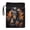 Black Horse with Splash Ink Effect Pattern, variant on HELLHERO 8.66 x 11.42 Polyester Fabric Book Sleeve Protector - Bible Tote Bags for Prayer Outdoor Study, Textbook Classroom Classmate Students