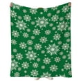 thumbnail image 5 of SLYNSHome Christmas Flannel Throw Blanket - 39x51 inch - Xmas Snowflake Blankets Soft Warm Fleece Blanket for Home Sofa Car Bed Decoration, 5 of 7