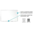 thumbnail image 3 of Ghent 48.5" x 48.5" Silver Aluminum Frame Non-Magnetic Whiteboard, 3 of 4