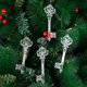 thumbnail image 3 of Advancent Adorno de gota de copo de nieve, decoración de árbol de Navidad, carámbano portátil, manualidades DIY, decoración de ciervos de Kits de decoración para fiestas Llave, 3 of 6