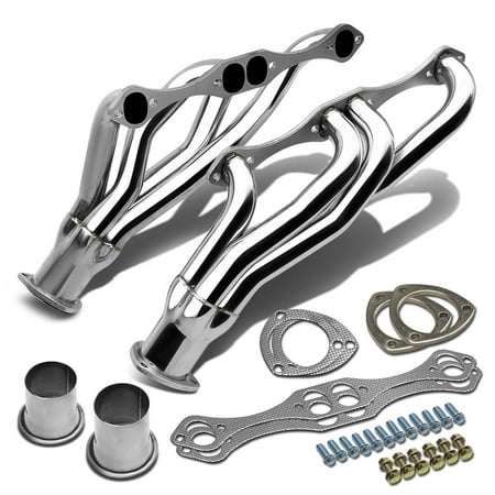 - Chevy/Buick/Pontiac Small Block 4-1 Design 2-PC Stainless Steel Exhaust Header Kit