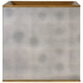 thumbnail image 6 of Home Square 20" Square Glass Top Accent End Table in Gold - Set of 2, 6 of 7