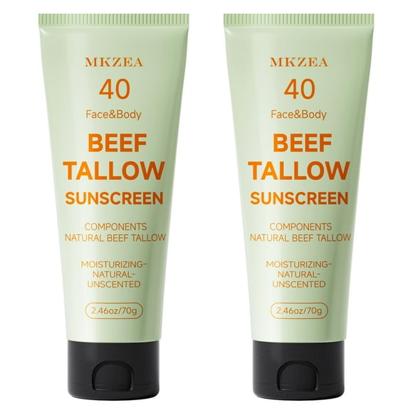 Protector solar mkzea, protector solar de sebo para rostro, 2 paquetes