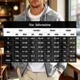 thumbnail image 4 of GrmtClth Mens Zip Up Hooded Sweatshirt Casual Coat Long Sleeve Hoodies Fashion Drawstring Sweatshirts Fall Winter Track Jackets with Pockets M, 4 of 9