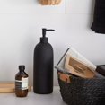thumbnail image 3 of Bouclair Black Ceramic Soap Engraved Dispenser, 3 of 8