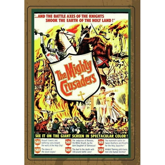 The Mighty Crusaders (DVD), Sinister Cinema, Action & Adventure