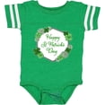 thumbnail image 3 of Inktastic Happy St. Patrick's Day Clovers Boys or Girls Baby Bodysuit, 3 of 5