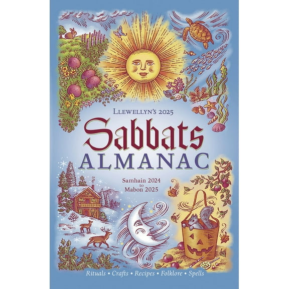 Llewellyn's 2025 Calendars, Almanacs & D Llewellyn's 2025 Sabbats Almanac: Samhain 2024 to Mabon 2025, (Paperback)