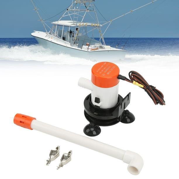 Live Bait Tank Aerator , Submersible Baitwell Rugged Housing For Marine 