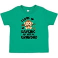 thumbnail image 3 of Inktastic Monkey I Love Hanging out with My Grandad Boys or Girls Baby T-Shirt, 3 of 5