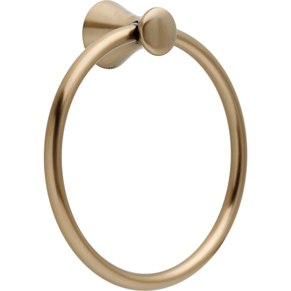 Delta Faucet 73846-CZ Lahara Towel Ring, Champagne Bronze, 2.28 X 7.44 X 2.28 inches