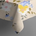 thumbnail image 5 of Pioneer Flower Floral Print Pattern Rectangle Tablecloth 60"x120",Waterproof Polyester Rectangle Table Cloth, Wipeable Spillproof Polyester Tablecloth for Dining, Camping, Indoor and Outdoor, 5 of 6