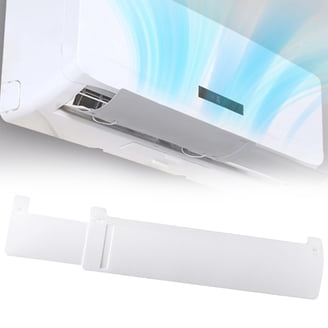 Plastic Air Conditioner Wind Deflector – Adjustable Window Baffle With Extendable Boards & Air Filtering Function