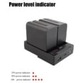 thumbnail image 3 of Dual Slot Battery Charger, V Mount Conversion Type C USB DC Interface LED Camera Light Battery Charger  for Business Trip, 3 of 7