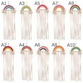 thumbnail image 2 of Hazel Tech--Rainbow Tassels Hair Bows Holder Hanging - Baby Hair Accessories Storage Headband Holder Hair Clips Organizer &nbsp;for Baby Girls Room Ornament, 2 of 4