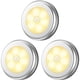 thumbnail image 1 of Bombillas LED superbrillantes, luz con sensor de movimiento para dormitorio, LED inalámbrico alimentado por batería con sensor de movimiento y luz PIR, 20 lúmenes brillantes, encendido y apagado, 1 of 5