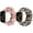 Pink, Leopard, variant on 2 Pack Scrunchie Watch Bands for Apple Watch 38/40/41/42mm(Series 10) - Pink, Leopard