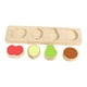 thumbnail image 2 of Rompecabezas de formas, juguetes de madera, rompecabezas portátil, juguete de aprendizaje preescolar, reconocimiento de colores Fruta, 2 of 9