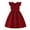 Wine D12 Midi Dresses, variant on Girls Dress Tween Girl Dress Tween Girls 2025 Summer Dresses Kids Flutter Sleeve A-Line Button Down Sundress Casual Midi Dresses 11-12 Years
