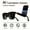 Black Smart Glasses Sunglasses, variant on 4k Camera Glasses, Ai Smart Glasses with Real-Time Translation & Object Recognition, Open-Ear Audio, Ultra-Light Design, Max 8hrs Playtime for Outdoor, Work, Travel, Business - Black