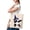 Natural, variant on Halloween Dabbing Wizard Panda Bear Magic Witch Hat Gift Tote Bag