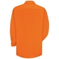 thumbnail image 2 of Red Kap Men's Long Sleeve Enhanced Visibility Work Shirt, 2 of 3