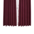 thumbnail image 2 of Bewildely Cortinas opacas para ventana, forro de puerta de habitación, cortinas de pantalla, decoración de la habitación del hogar Decoración del hogar vino rojo 100*250 cm Bewildely JJ16203-10, 2 of 6