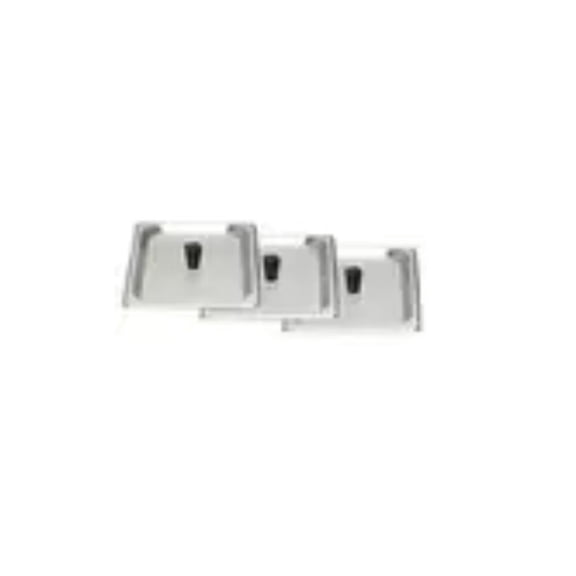 Broil King Third Size Stainless Lids Set of 3