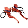 thumbnail image 2 of Bomba de freno hidráulica de ajuste de rodillo CNC Universal para motocicleta de 22mm naranja, 2 of 9