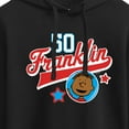 thumbnail image 3 of Peanuts - Franklin Athletic 50 - Juniors Cropped Pullover Hoodie, 3 of 6