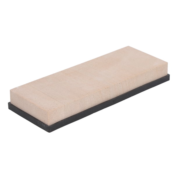 Piedra para afilar cuchillos, piedra de afilar con piedra de afilar antideslizante para el hogar, piedra de afilar para cuchillos de cocina, artesanía excepcional