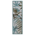 thumbnail image 4 of KAS Coral 2'3" x 7'6" Hand-Tufted Runner Rug in Ocean, 4 of 6