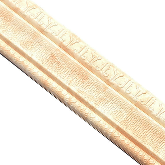 SEARCHI 3D Wallpaper Border Stickers Self Adhesive Wall Trim Line Skirting Border Removable Foam Molding Trim Wall Room Tiles Sticker Baseboard Wallpaper for Kitchen Bathroom