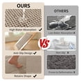 thumbnail image 6 of JIATER Waffle Bathroom Rugs 32x20,Soft Absorbent Bath Mat Non-Slip Backing Quick Dry Washroom Mats,Brown, 6 of 9