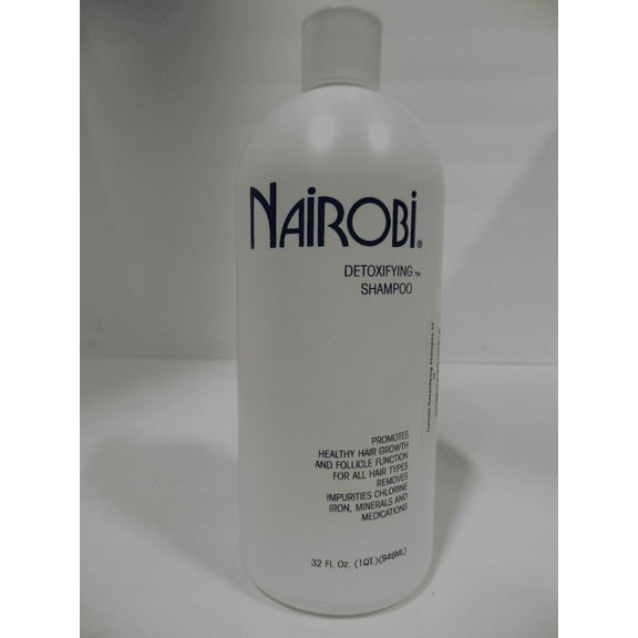 Nairobi Detoxifying Shampoo, promotes healthy hair growth 32 Ounce