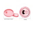 thumbnail image 4 of Pxyqht Silicone Can Lid Cover with Built-in Straw for Standard Wide-Mouth Water Bottles and Tumblers, Reusable Food-Grade Silicone Replacement Lid for Convenient Sipping, 4 of 5
