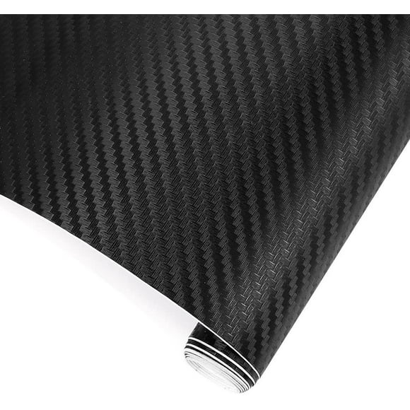 TRIXES 3D Carbon Fibre Vinyl Wrap Car Sticker 1500mm X 300mm