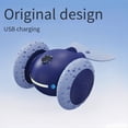 thumbnail image 2 of Juguetes Recargables para Gatos, Juguetes Interactivos Automáticos para Evitar Obstáculos, Diseño Inteligente, Accesorios Azules., 2 of 5